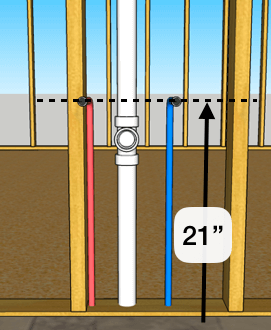 How To Plumb A Bathroom With Multiple Diagrams Hammerpedia