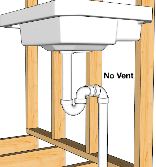 plumbing-trap-not-vented